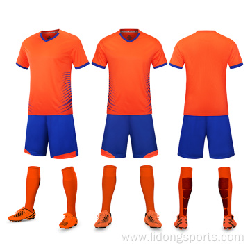 Breathable Low Moq Teams Soccer Jersey Uniform Wholesale